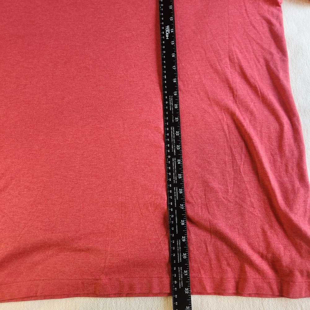 RALPH LAUREN Polo Shirt Mens 3XLT Big Tall Red Pink Short Sleeve Flesh Pony - Picture 8 of 8